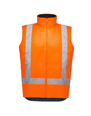 Unisex Hi Vis Waterproof Reversible Vest