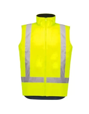 Unisex Hi Vis Waterproof Reversible Vest