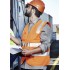 Unisex Hi Vis Zip Vest