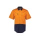 Mens Hi Vis Short Sleeve Shirt