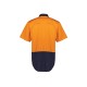 Mens Hi Vis Short Sleeve Shirt