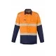 Mens Rugged Cooling Hi Vis Segmented Tape Long Sleeve Shirt Mens Rugged Cooling Hi Vis Segmented Tape Long Sleeve Shirt