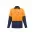 Mens Hi Vis Outdoor Long Sleeve Shirt - Orange/Navy