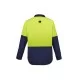 Mens Hi Vis Outdoor Long Sleeve Shirt