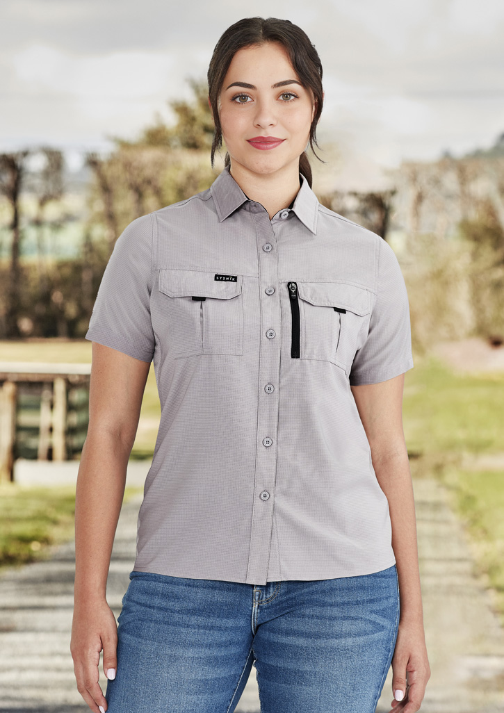 Womens Outdoor Short Sleeve Shirt