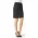 Classic Womens Knee Length Skirt - Charcoal