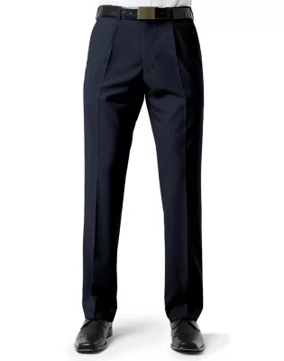 Mens Classic Pleat Front Pant