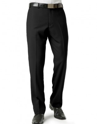 Mens Classic Flat Front Pant