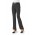 Ladies Classic Flat Front Pant - Charcoal