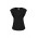 Ladies Mia Pleat Knit Top - Black