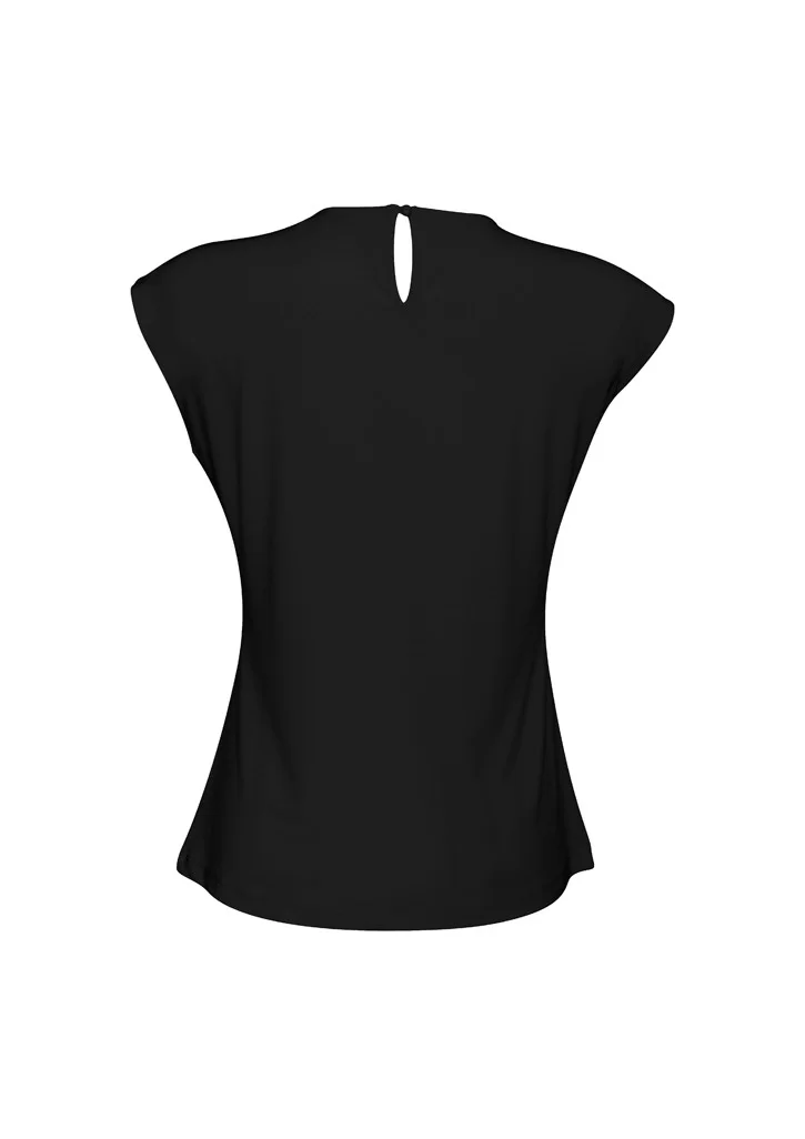 Ladies Mia Pleat Knit Top