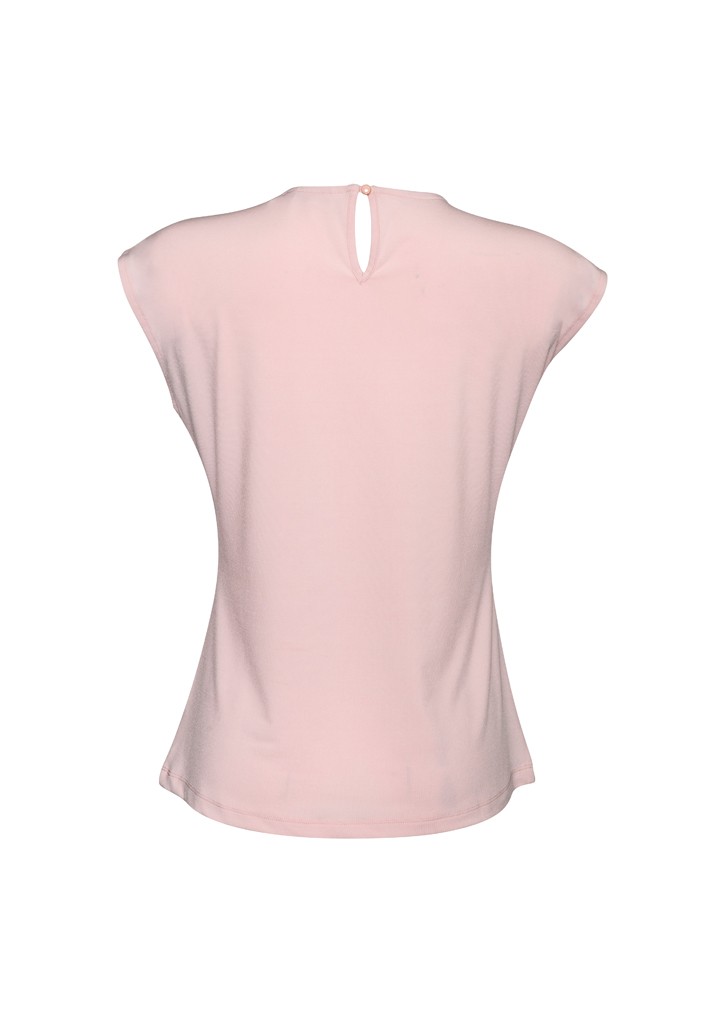 Ladies Mia Pleat Knit Top