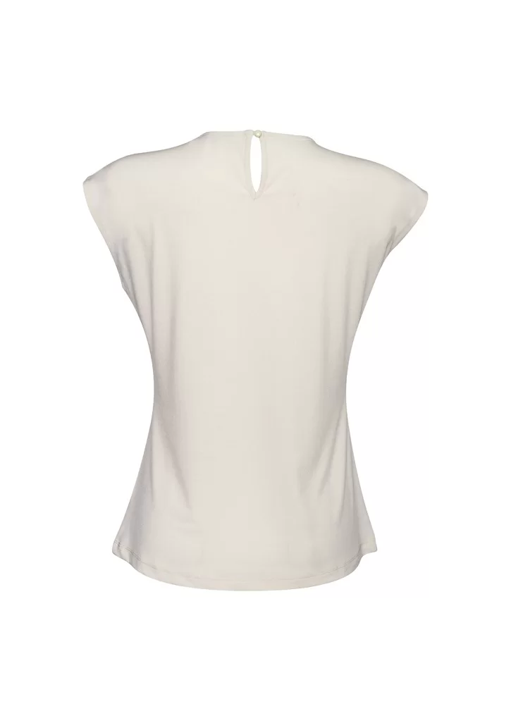 Ladies Mia Pleat Knit Top