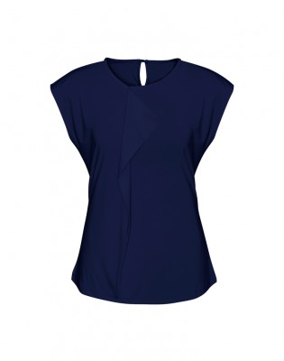Ladies Mia Pleat Knit Top