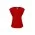 Ladies Mia Pleat Knit Top - Red
