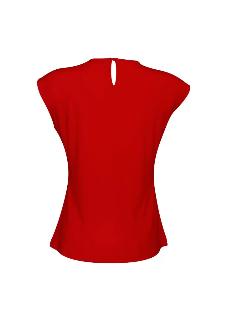 Ladies Mia Pleat Knit Top