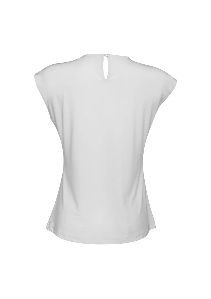 Ladies Mia Pleat Knit Top