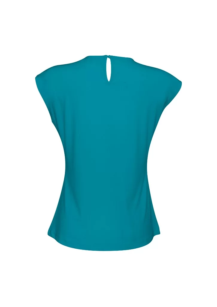 Ladies Mia Pleat Knit Top