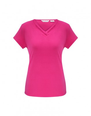 Ladies Lana Short Sleeve Top