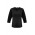 Ladies Lana 3/4 Sleeve Top - Black