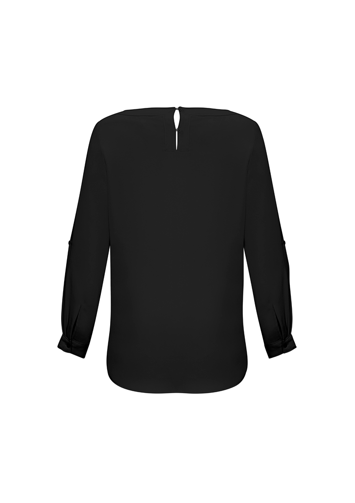Ladies Madison Boatneck Blouse