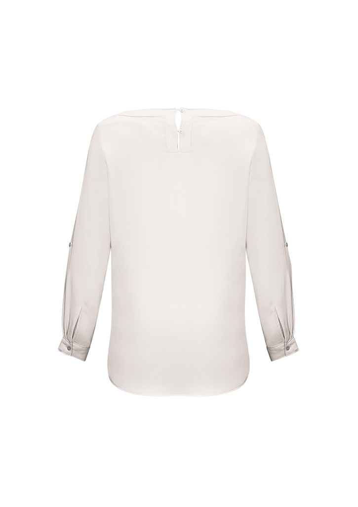 Ladies Madison Boatneck Blouse