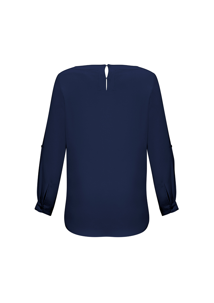 Ladies Madison Boatneck Blouse