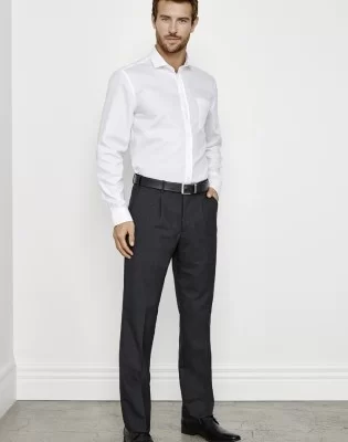 Mens Classic Pleat Front Pant