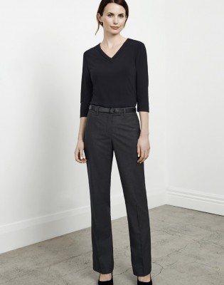 Ladies Classic Flat Front Pant