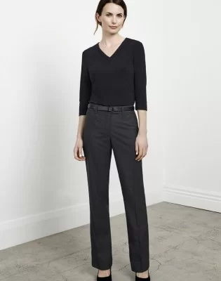 Ladies Classic Flat Front Pant