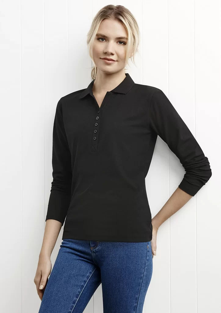 Crew Ladies L/S Polo Crew Ladies L/S Polo