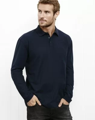 Crew Mens L/S Polo