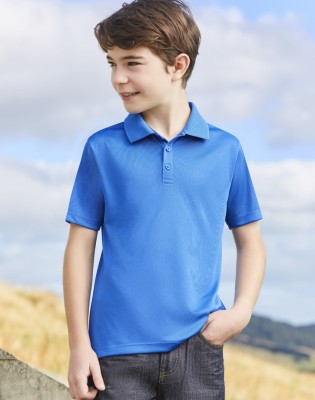 Kids Action Short Sleeve Polo