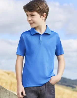 Kids Action Short Sleeve Polo