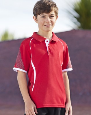 Kids Razor Short Sleeve Polo