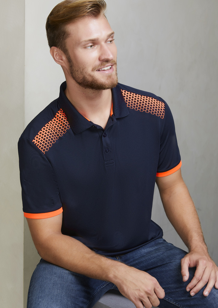 Mens Galaxy Short Sleeve Polo