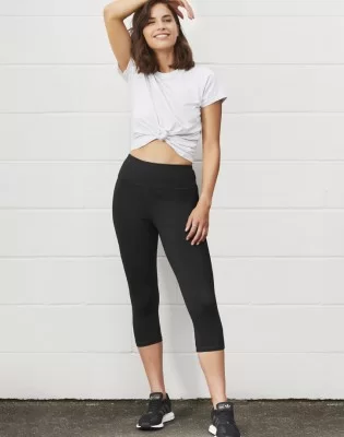 Womens Flex 3/4 Leggings