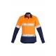Womens Industrial Long Sleeve Shirt - Hoop Taped