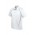 Mens Cyber Polo - White/Silver