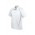 Mens Cyber Polo - White/Silver