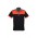 Mens Charger Polo - Black/Fluoro Orange/Grey