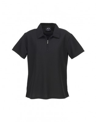 Ladies Micro Waffle Polo