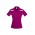 Womens United Short Sleeve Polo - Magenta/white
