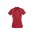 Womens Razor Short Sleeve Polo - Red/White