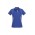 Womens Razor Short Sleeve Polo - Royal/White