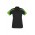 Womens Talon Short Sleeve Polo - Black/Green