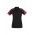 Womens Talon Short Sleeve Polo - Black/Red