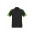 Mens Talon Short Sleeve Polo - Black/Green