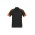 Mens Talon Short Sleeve Polo - Black/Orange