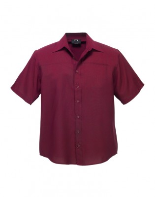 Mens Plain Oasis Short Sleeve Shirt